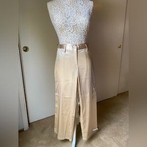 Day to Night pants, gold. Size small.